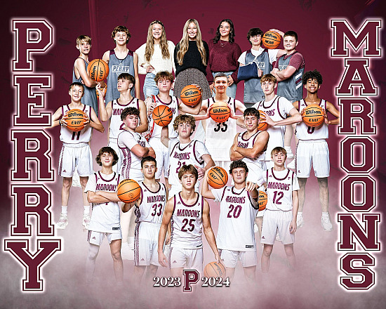 Perry Maroon Basketball 2023-24