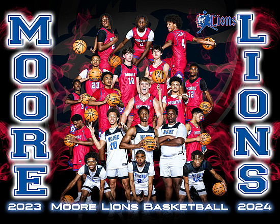 Moore Lions Basketball 2023-2024